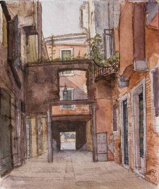 A Venetian Courtyard